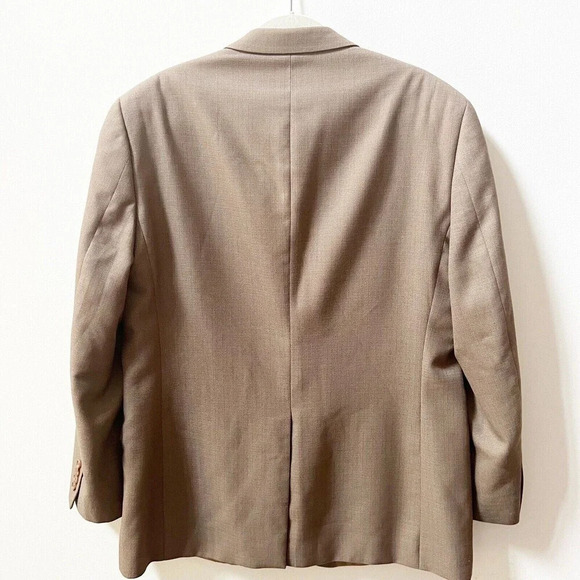 Lauren Ralph Lauren Men's 44L Brown Blazer Sports Coat 2-Button Polyester Blend - Picture 9 of 12